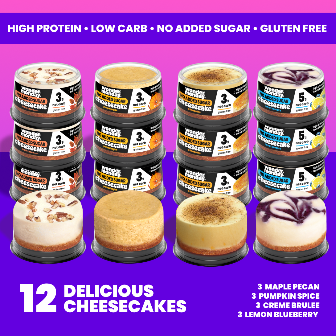 Cheesecake Lover's Variety Pack | Low Carb, Low Sugar, High