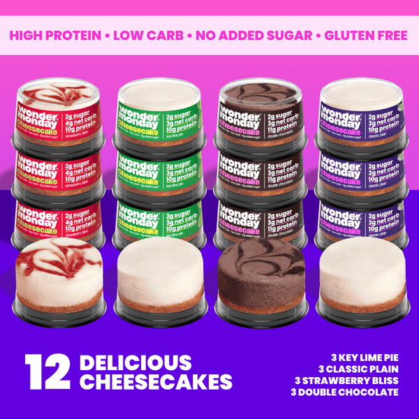Variety Cheesecakes | Low Carb, Low Sugar, High Protein – Wonder